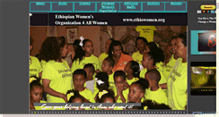 Desktop Screenshot of ethiowomen.org